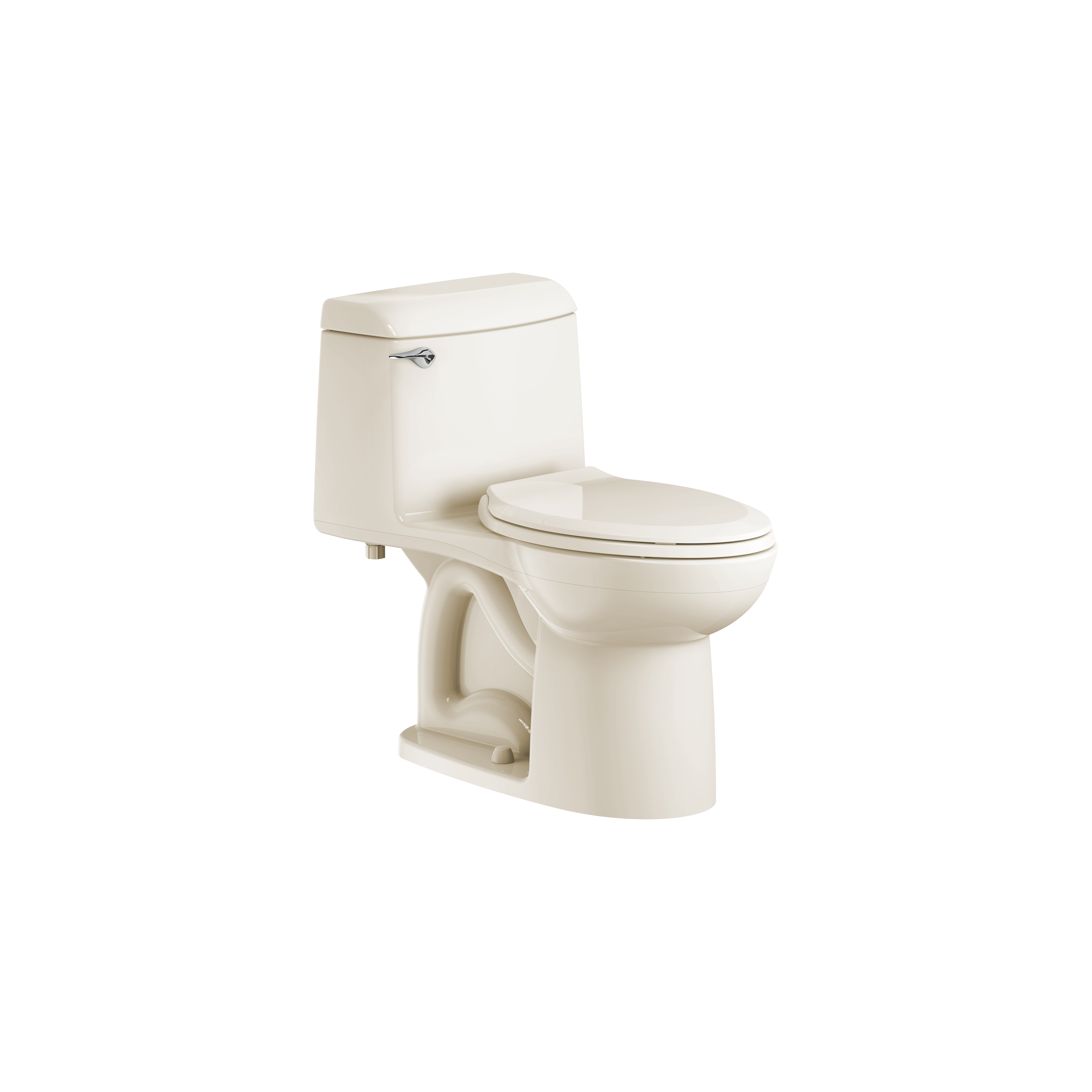 Toilette monopièce Champion 4, 1,6 gpc/6,0 lpc, à cuvette allongée à hauteur de chaise avec siège